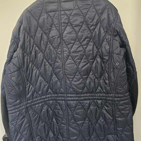 Burberry Mens Unisex 4 Pocket Navy Quilted Puffer Jacket XL-Orginal Dustbag MINT - Picture 9 of 16